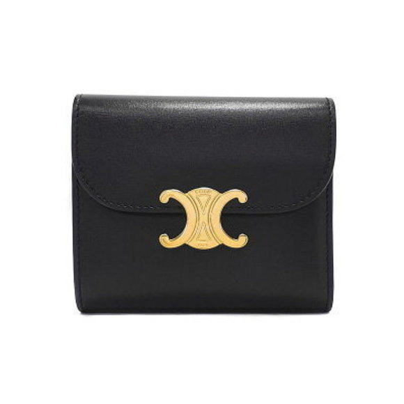 Celine Triomphe Flap Wallet Tri - Picture 1 of 5